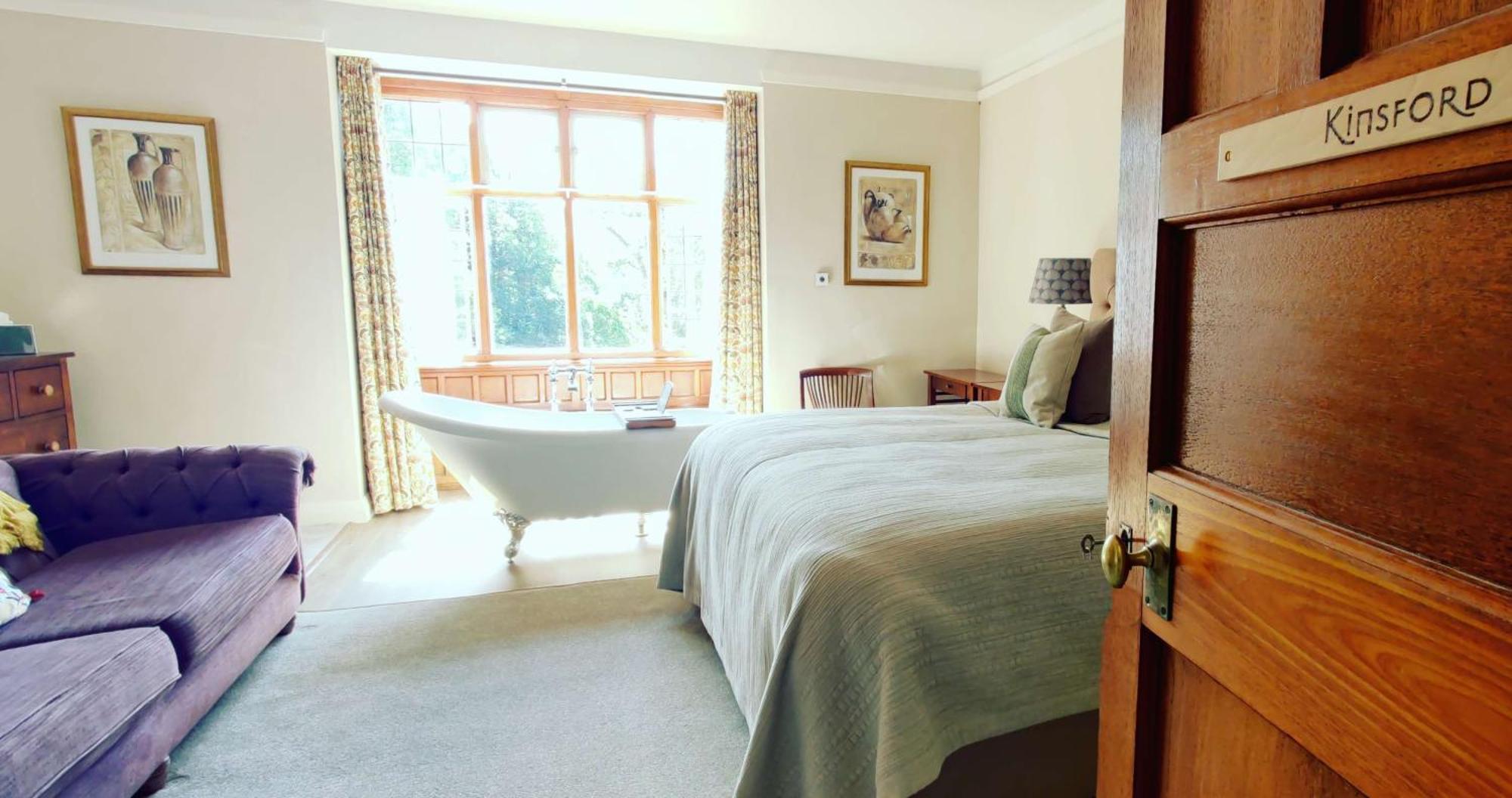 بورلوك Luxury Bed And Breakfast At Bossington Hall In Exmoor, Somerset المظهر الخارجي الصورة