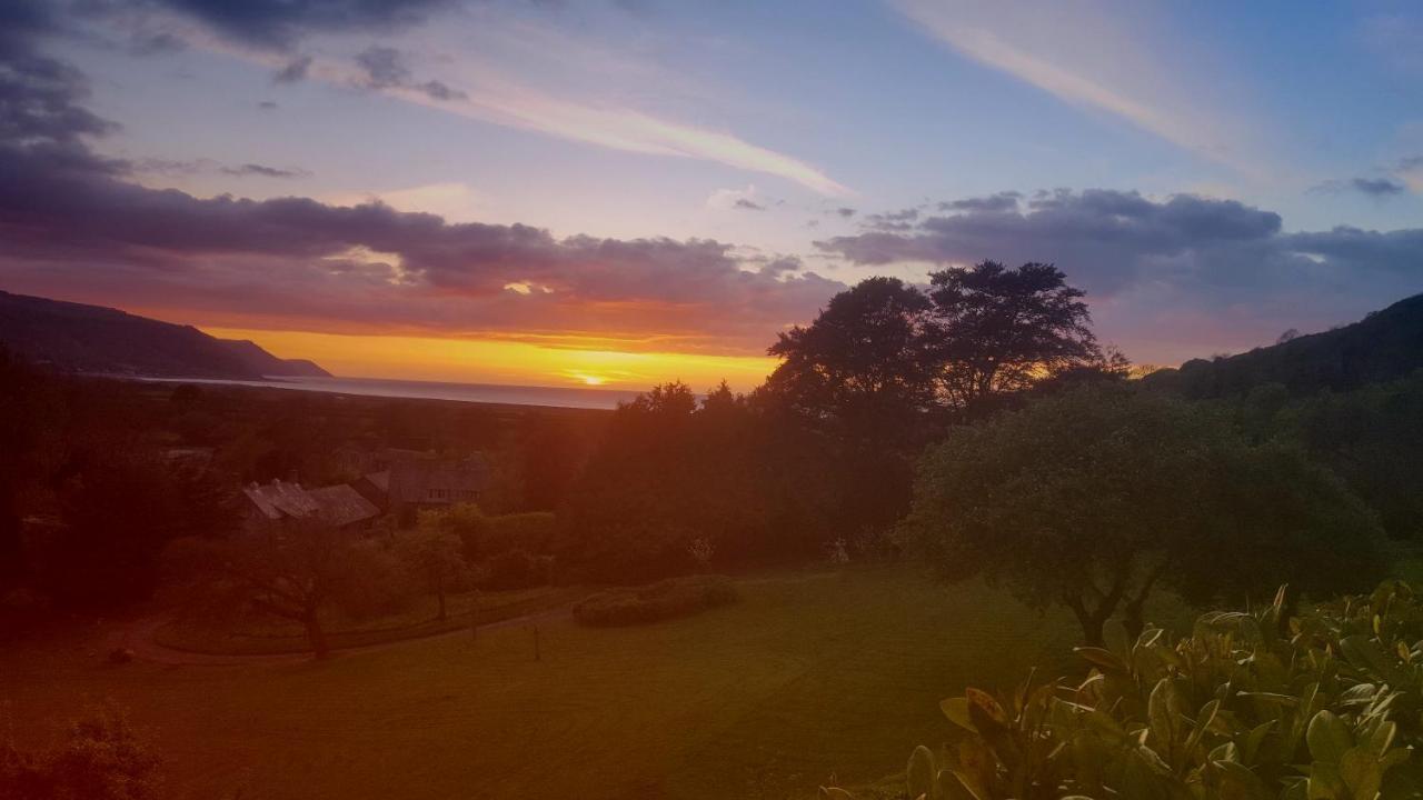 بورلوك Luxury Bed And Breakfast At Bossington Hall In Exmoor, Somerset المظهر الخارجي الصورة