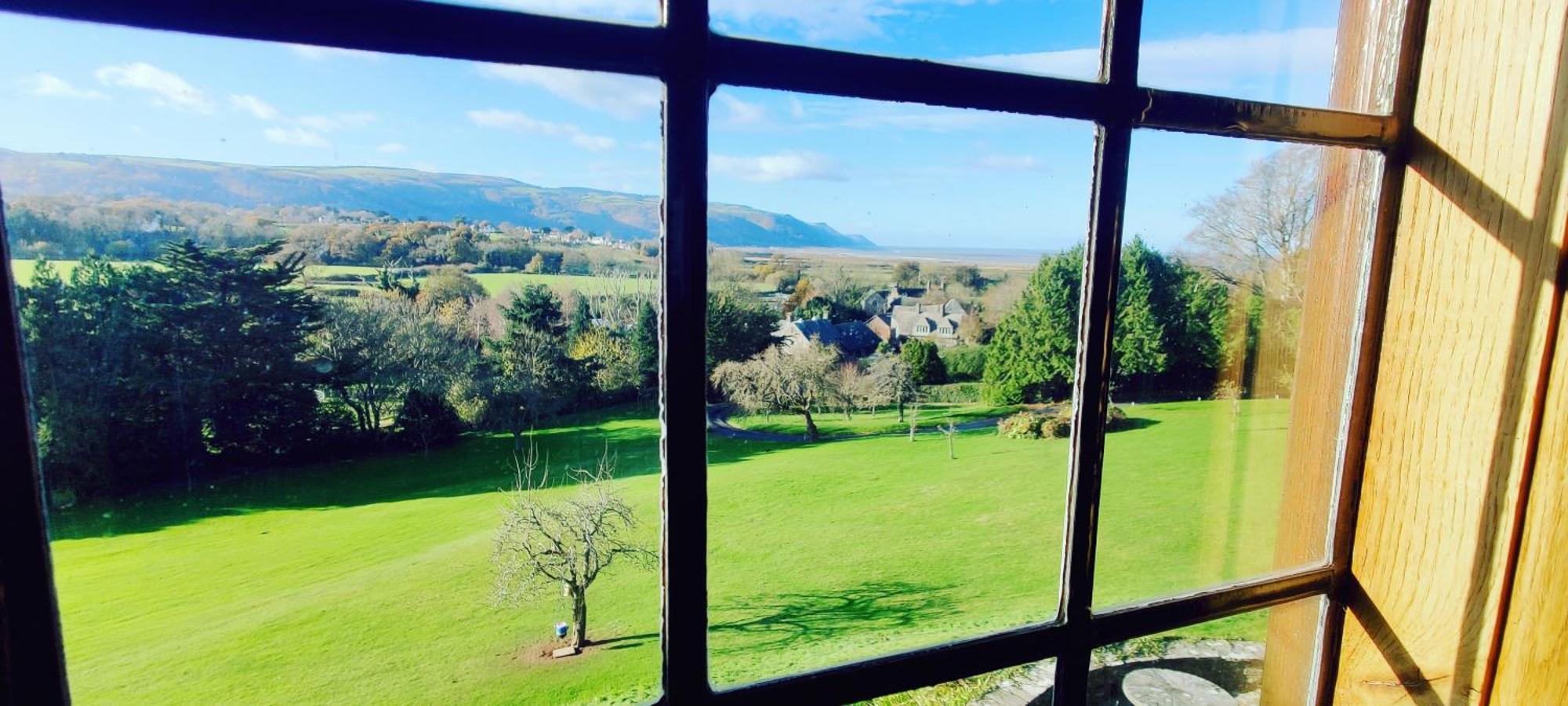 بورلوك Luxury Bed And Breakfast At Bossington Hall In Exmoor, Somerset الغرفة الصورة