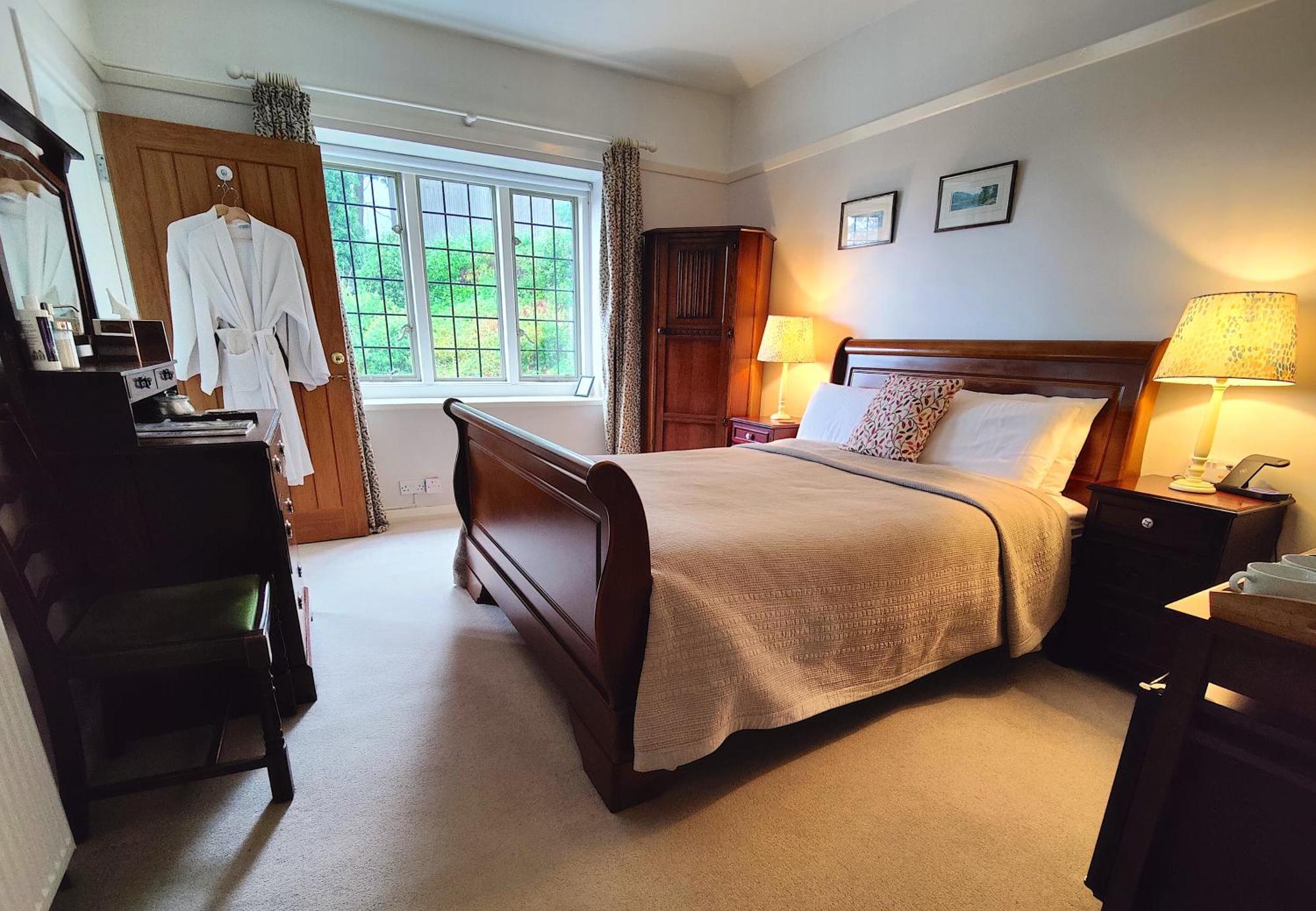 بورلوك Luxury Bed And Breakfast At Bossington Hall In Exmoor, Somerset الغرفة الصورة