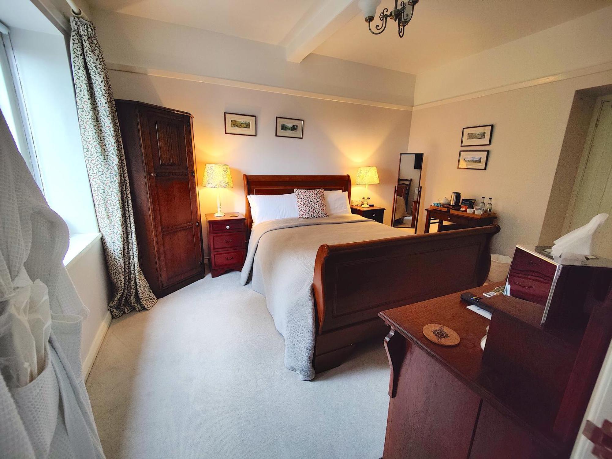 بورلوك Luxury Bed And Breakfast At Bossington Hall In Exmoor, Somerset الغرفة الصورة