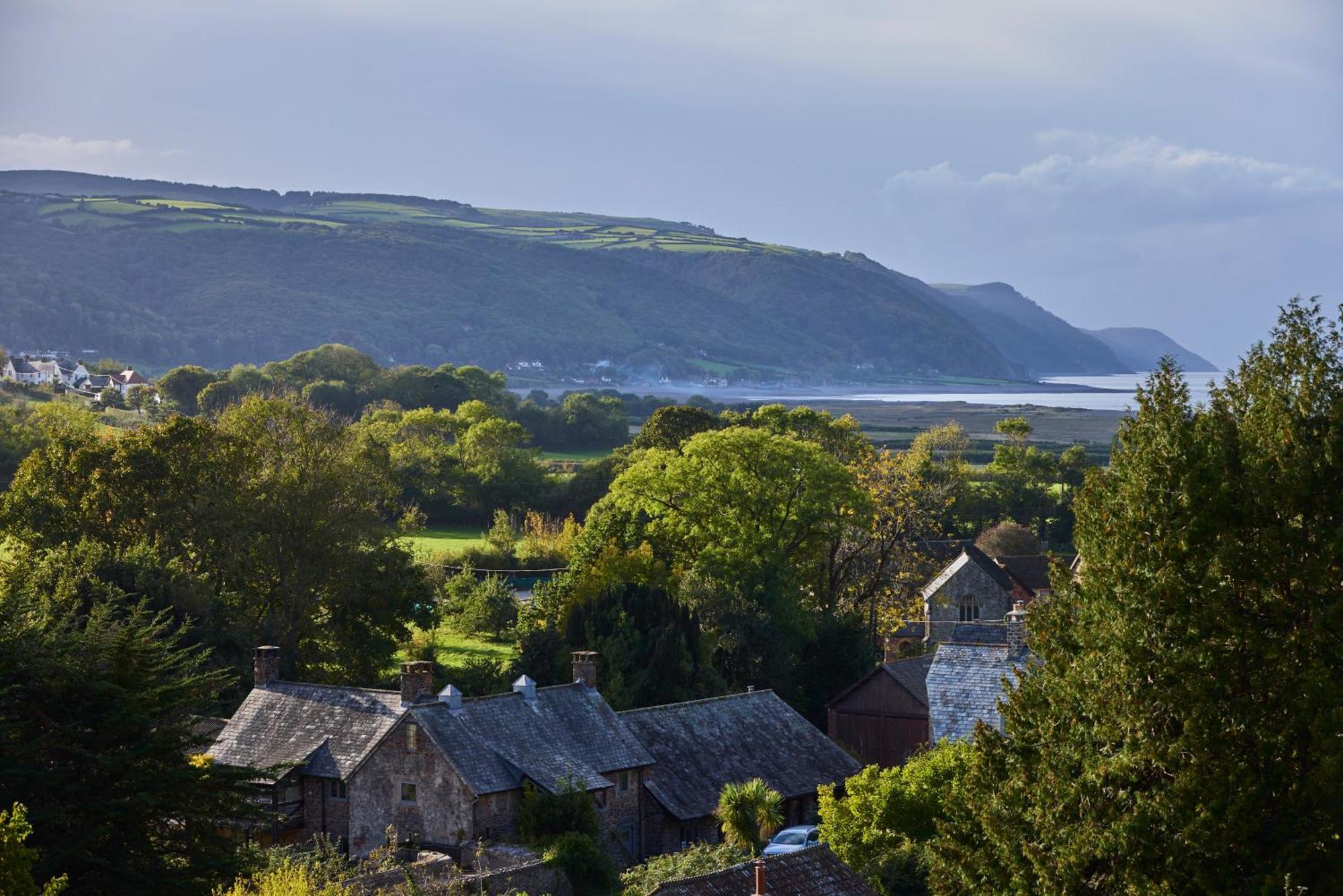 بورلوك Luxury Bed And Breakfast At Bossington Hall In Exmoor, Somerset المظهر الخارجي الصورة