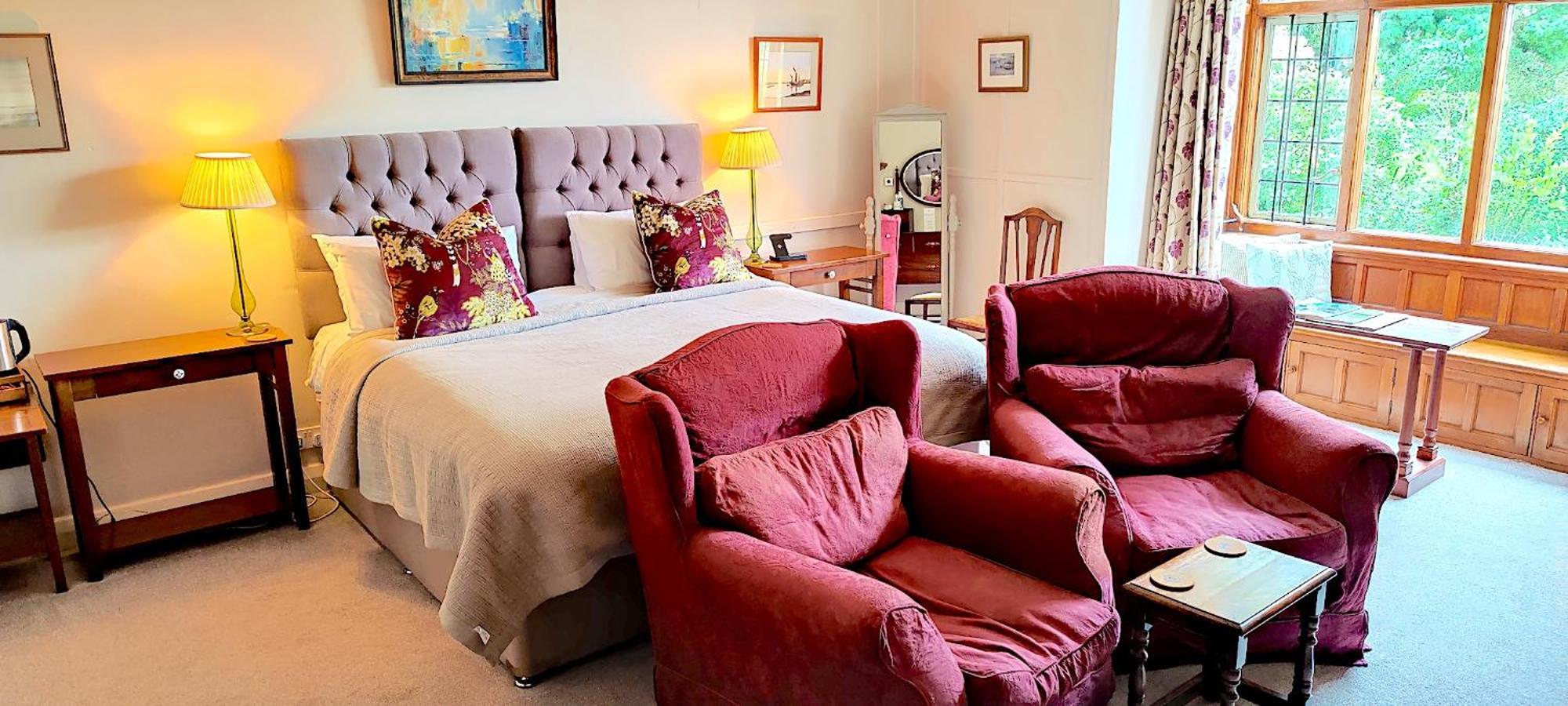بورلوك Luxury Bed And Breakfast At Bossington Hall In Exmoor, Somerset المظهر الخارجي الصورة